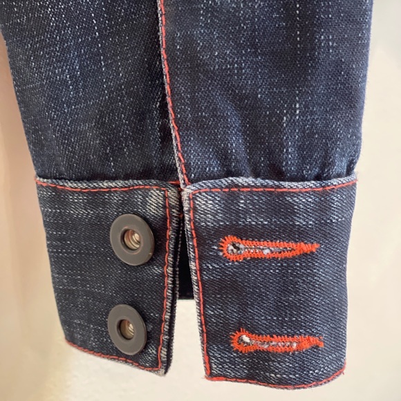 Torn Short Denim Jacket - Picture 2 of 9